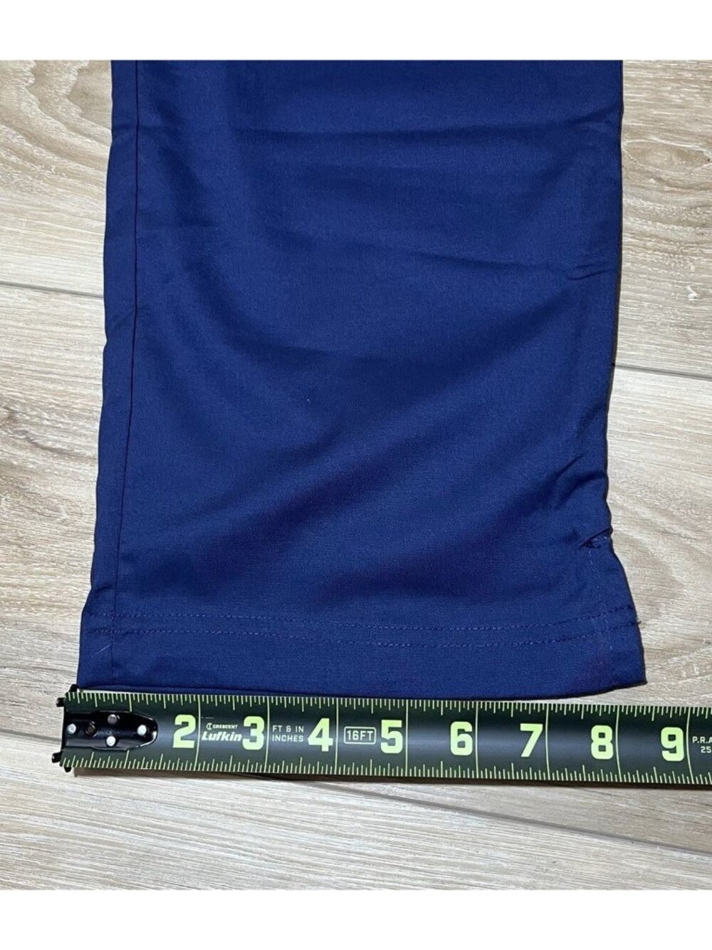 NWT Butter Soft Stretch Blue Knit Waistband Scrub Pants - Women Size Medium - Picture 12 of 12